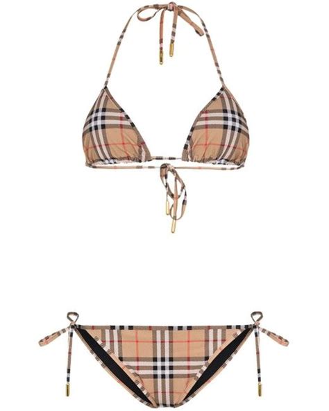 burberry birkin|burberry check triangle bikini.